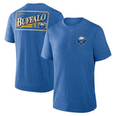 NHL Heather Royal Buffalo Sabres Fanatics Fan Lanes Tri-Blend T-Shirt