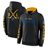 NHL Black St. Louis Blues Fanatics Big City Legacy Fleece Pullover Hoodie