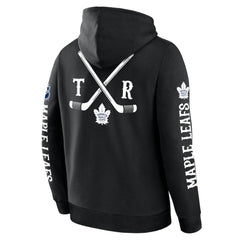 NHL Black Toronto Maple Leafs Fanatics Big City Legacy Fleece Pullover Hoodie