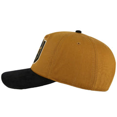 NHL Tan/Black Vegas Golden Knights American Needle Burnett Adjustable Hat