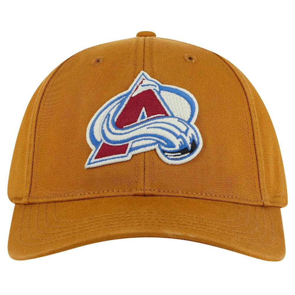 NHL Tan Colorado Avalanche American Needle Hepcat Washed Twill Adjustable Hat