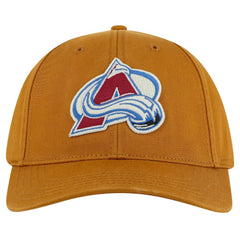 NHL Tan Colorado Avalanche American Needle Hepcat Washed Twill Adjustable Hat