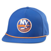 NHL Royal New York Islanders American Needle Buxton Pro Tech Adjustable Hat