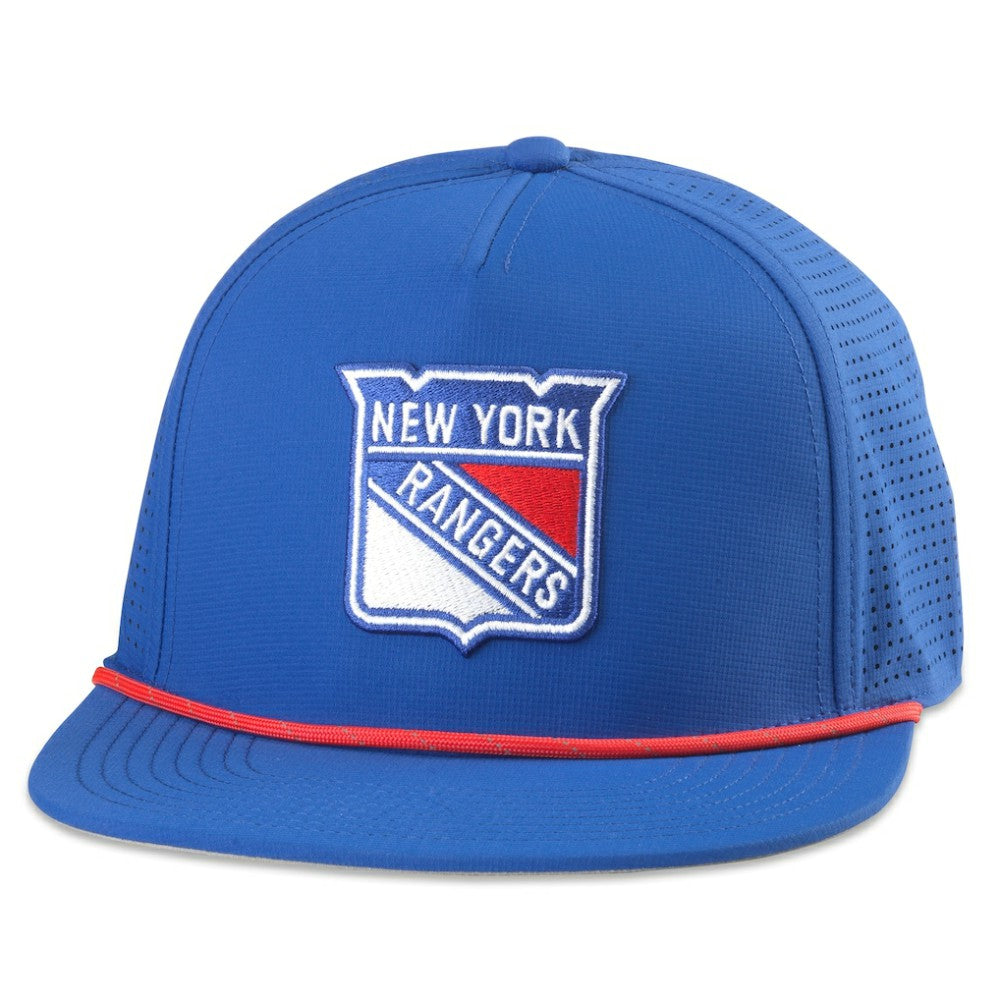 NHL Blue New York Rangers American Needle Buxton Pro Tech Adjustable Hat