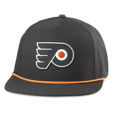 NHL Black Philadelphia Flyers American Needle Buxton Pro Tech Adjustable Hat