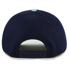 NHL Deep Sea Blue/Light Blue Seattle Kraken American Needle Burnett Adjustable Hat