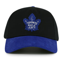 NHL Black/Blue Toronto Maple Leafs American Needle Burnett Adjustable Hat