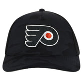 NHL Black Philadelphia Flyers American Needle Valin Camo Super Tech Vented Adjustable Hat