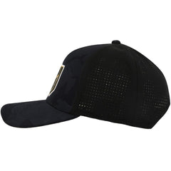 NHL Black Vegas Golden Knights American Needle Valin Camo Super Tech Vented Adjustable Hat