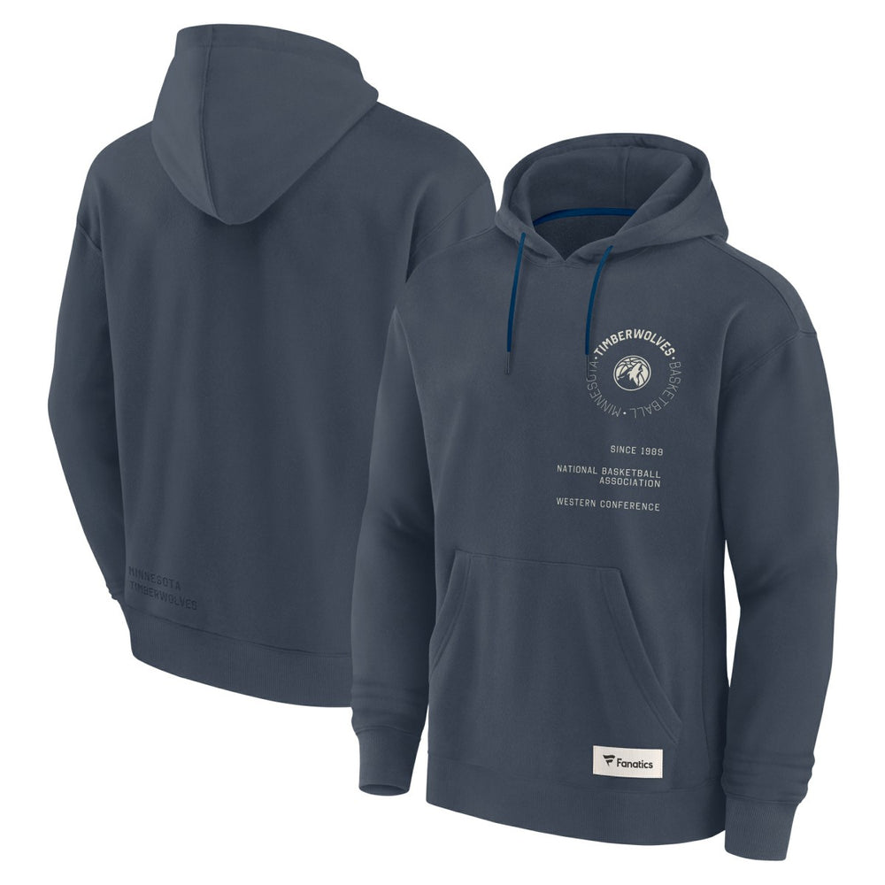 NBA Minnesota Timberwolves Future Ground Info Elements Premium Pullover Hoodie