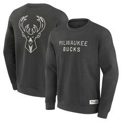 NBA Milwaukee Bucks Elements Future Ground Lettering Pullover Sweatshirt
