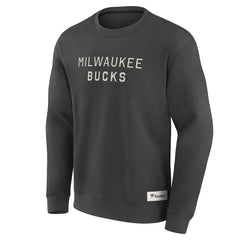 NBA Milwaukee Bucks Elements Future Ground Lettering Pullover Sweatshirt