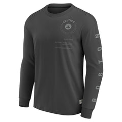NBA Boston Celtics Elements Future Ground Tonal Info Long Sleeve T-Shirt