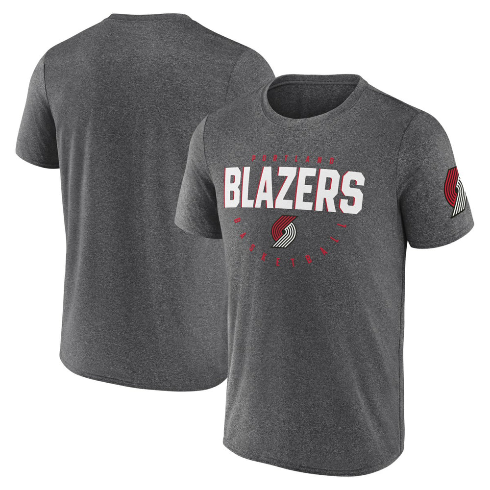 NBA Portland Trail Blazers Logo Athletic Block Practice Performance T-Shirt
