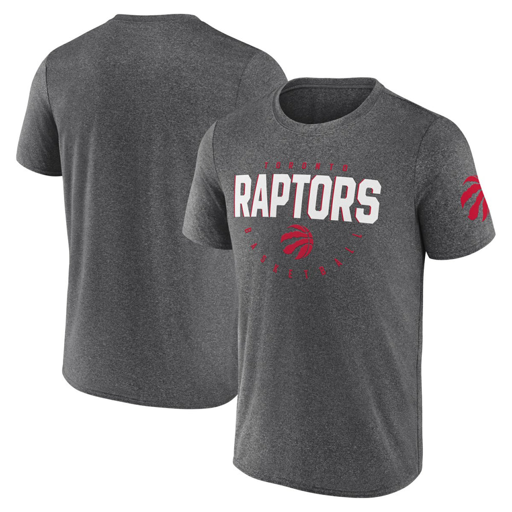 NBA Toronto Raptors Logo Athletic Block Practice Performance T-Shirt