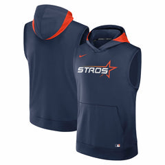 MLB Houston Astros Nike 2025 City Connect Authentic Collection Dri-FIT Sleeveless Hoodie