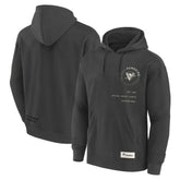 NHL Charcoal Pittsburgh Penguins Fanatics Future Ground Info Pullover Hoodie