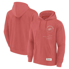 NHL Red Carolina Hurricanes Fanatics Future Ground Info Pullover Hoodie