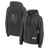 NHL Charcoal Vegas Golden Knights Fanatics Women's Elements Future Ground Subtle Tonal Pullover Hoodie