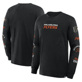 NHL Black Philadelphia Flyers Fanatics Boxed In Legacy Long Sleeve T-Shirt