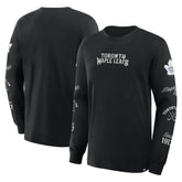 NHL Black Toronto Maple Leafs Fanatics Boxed In Legacy Long Sleeve T-Shirt