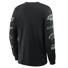NHL Black Los Angeles Kings Fanatics Boxed In Legacy Long Sleeve T-Shirt