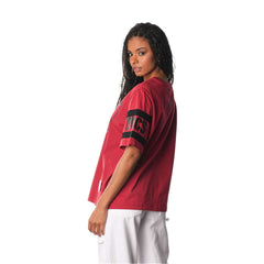 The Wild Collective Women's Drop Shoulder T-Shirt - Tampa Bay Buccaneers