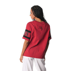 The Wild Collective Women's Drop Shoulder T-Shirt - Tampa Bay Buccaneers
