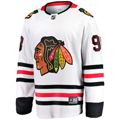 NHL White Connor Bedard Chicago Blackhawks Fanatics Breakaway Jersey