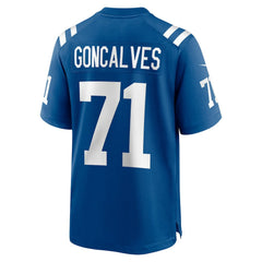 Matt Goncalves Game Jersey - Indianapolis Colts