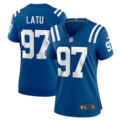 Laiatu Latu Women's Game Jersey - Indianapolis Colts