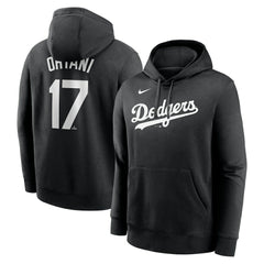 MLB Shohei Ohtani Los Angeles Dodgers Nike Player Name & Number Club Fleece Pullover Hoodie