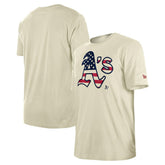 MLB Athletics New Era Americana Flag Fill T-Shirt