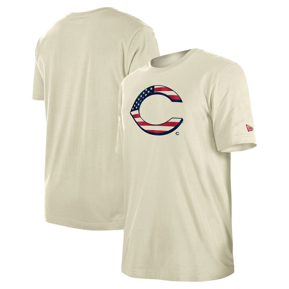 MLB Cincinnati Reds New Era Americana Flag Fill T-Shirt