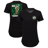 NBA Boston Celtics Sportiqe Women's 2024 NBA Finals Champions King of the Court Phoebe Tri-Blend T-Shirt