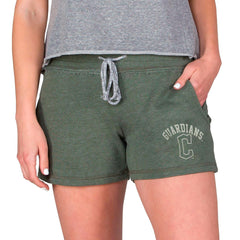 MLB Cleveland Guardians Concepts Sport Women's Mainstream French Terry Tri-Blend Shorts