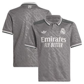 Real Madrid Originals Youth 2024/25 Third Replica Jersey - Adidas Charcoal
