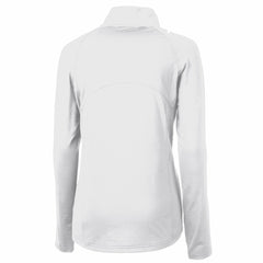 MLB Cleveland Guardians Cutter & Buck Women's Adapt Eco Knit Stretch Recycled Half-Zip DryTec Top