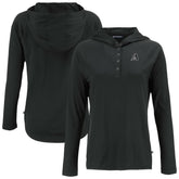 MLB Arizona Diamondbacks Cutter & Buck Women's Coastline Epic Comfort Eco Recycled Raglan Long Sleeve Hoodie T-Shirt
