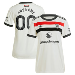 Manchester United Originals Women's 2024/25 Third Custom Replica Jersey - Adidas Cream