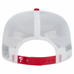 MLB Philadelphia Phillies New Era 9FIFTY A-Frame Trucker Snapback Hat