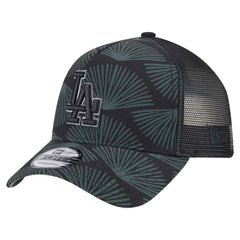 MLB Los Angeles Dodgers New Era 9FORTY A-Frame Trucker Adjustable Hat