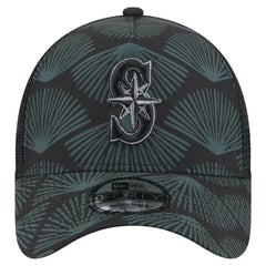 MLB Seattle Mariners New Era 9FORTY A-Frame Trucker Adjustable Hat
