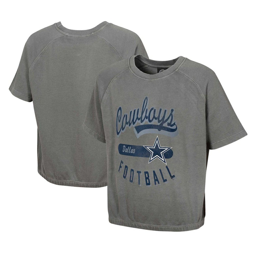 Women's Mineral Wash Short Sleeve Top - Dallas Cowboys