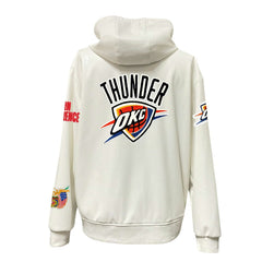 NBA Oklahoma City Thunder Jeff Hamilton Vegan Leather Full-Zip Hoodie