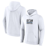 NHL White Utah Mammoth Fanatics Secondary Logo Pullover Hoodie