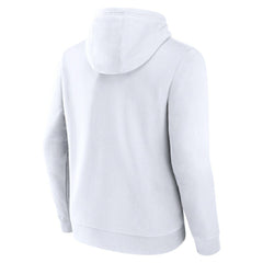 NHL White Utah Mammoth Fanatics Secondary Logo Pullover Hoodie