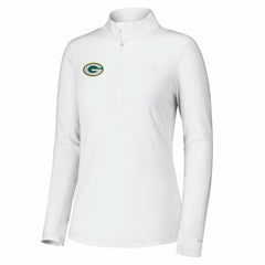 Women's Sport Playa Vista IslandZone Quarter-Zip Jacket - Green Bay Packers