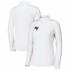 Women's Sport Playa Vista IslandZone Quarter-Zip Jacket - Tampa Bay Buccaneers