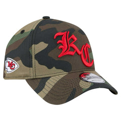 Mystic Camo A-Frame 9FORTY Adjustable Hat - Kansas City Chiefs